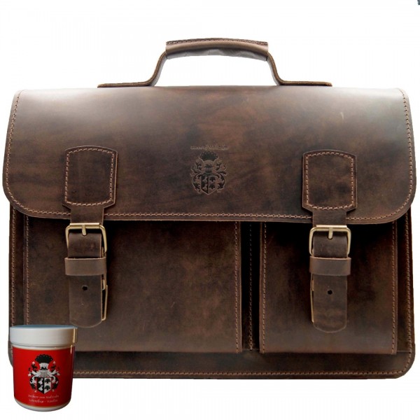 Akten Umhaengetasche Leder braun Lederpflege Akten Umhaengetasche Leder braun Lederpflege