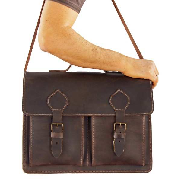 Leder Umhängetasche Freiherr von Maltzahn Leder Umhängetasche Freiherr von Maltzahn