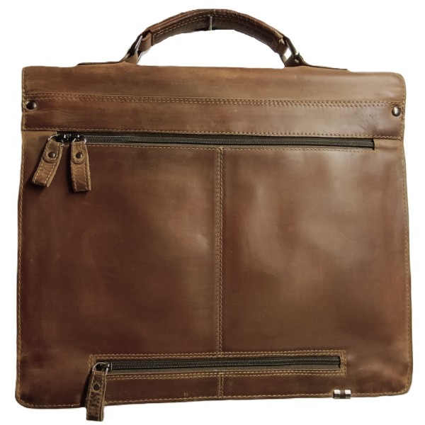Große Aktentasche HEDIN aus Weideland-Leder - mit leichten Gebrauchsspuren Große Aktentasche HEDIN aus Weideland-Leder - mit leichten Gebrauchsspuren
