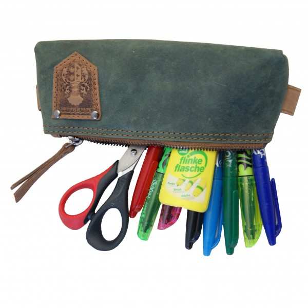 Pencil case Heraklit aus Leder - Freiherr von Maltzahn Pencil case Heraklit aus Leder - Freiherr von Maltzahn