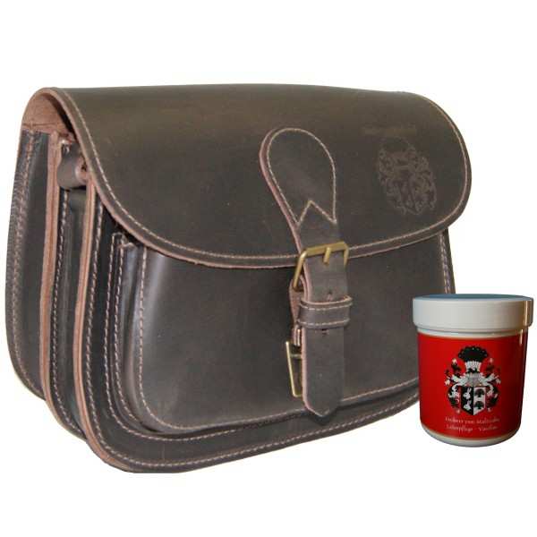 Schultertasche Hubertus aus BIO-Leder Schultertasche Hubertus aus BIO-Leder