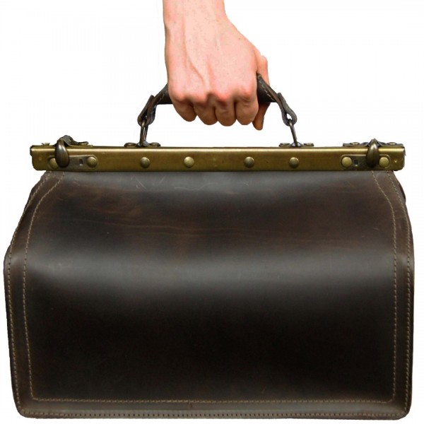 Arztkoffer Leder braun Handtasche 8099rg Arztkoffer Leder braun Handtasche 8099rg
